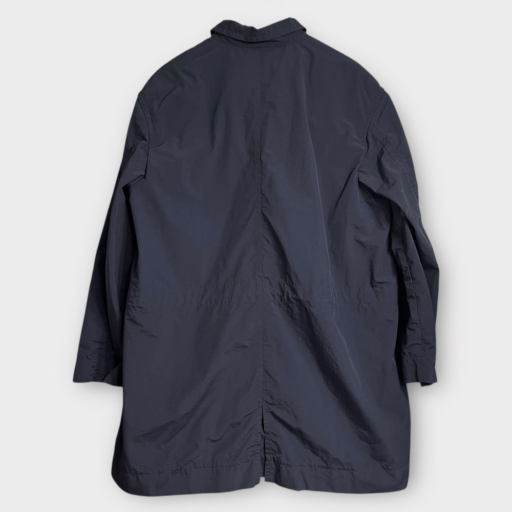 COS Relaxed-Fit Car Coat in Navy Blue Men’s Small - Picture 3 of 5